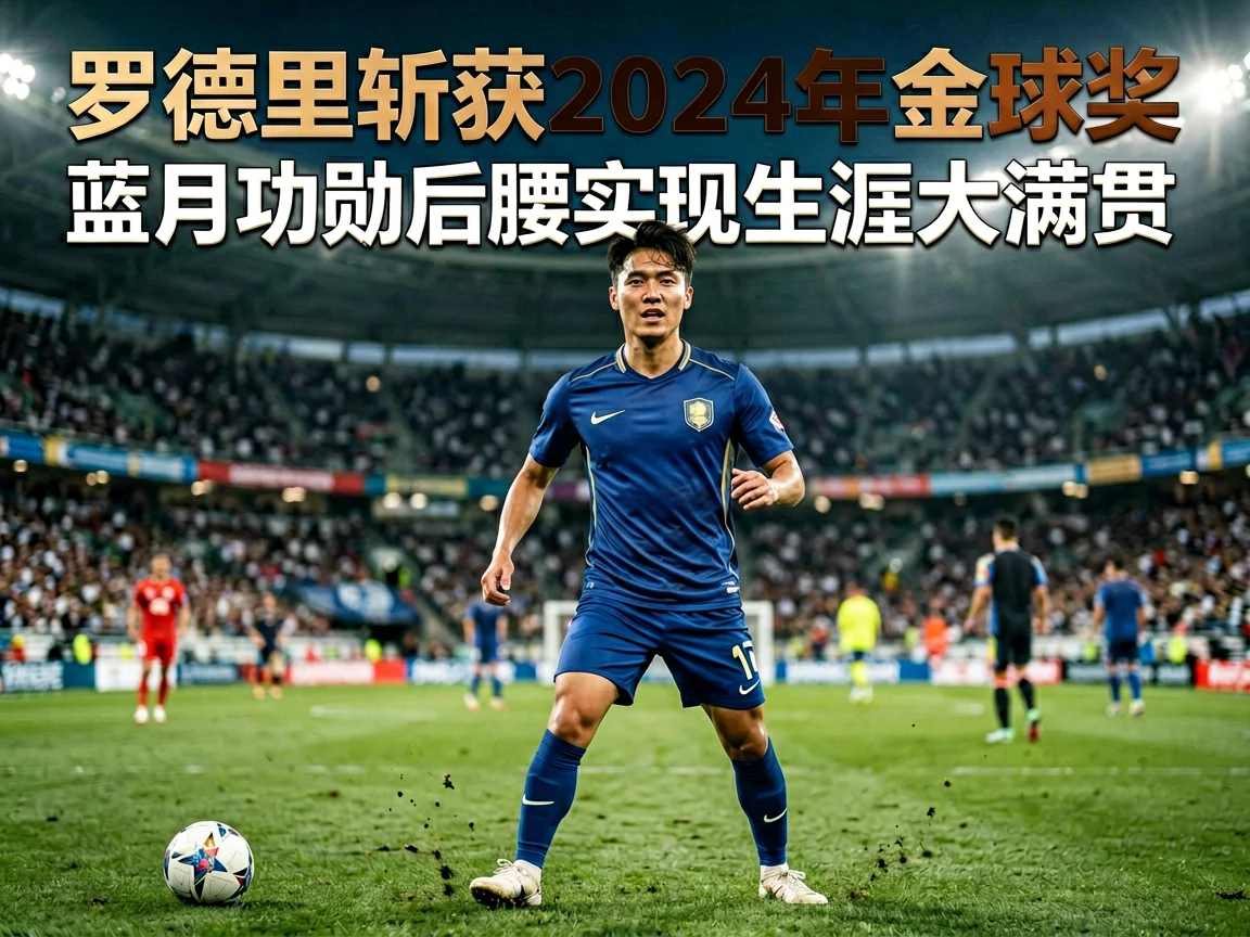 罗德里斩获2024年金球奖蓝月功勋后腰实现生涯大满贯